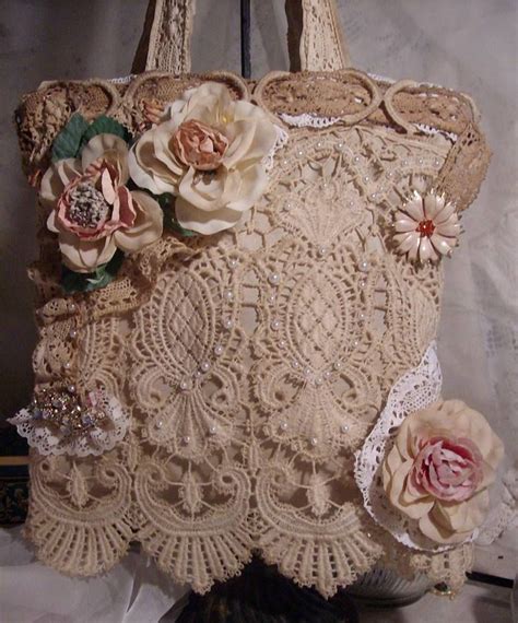 handmade lace handbags.